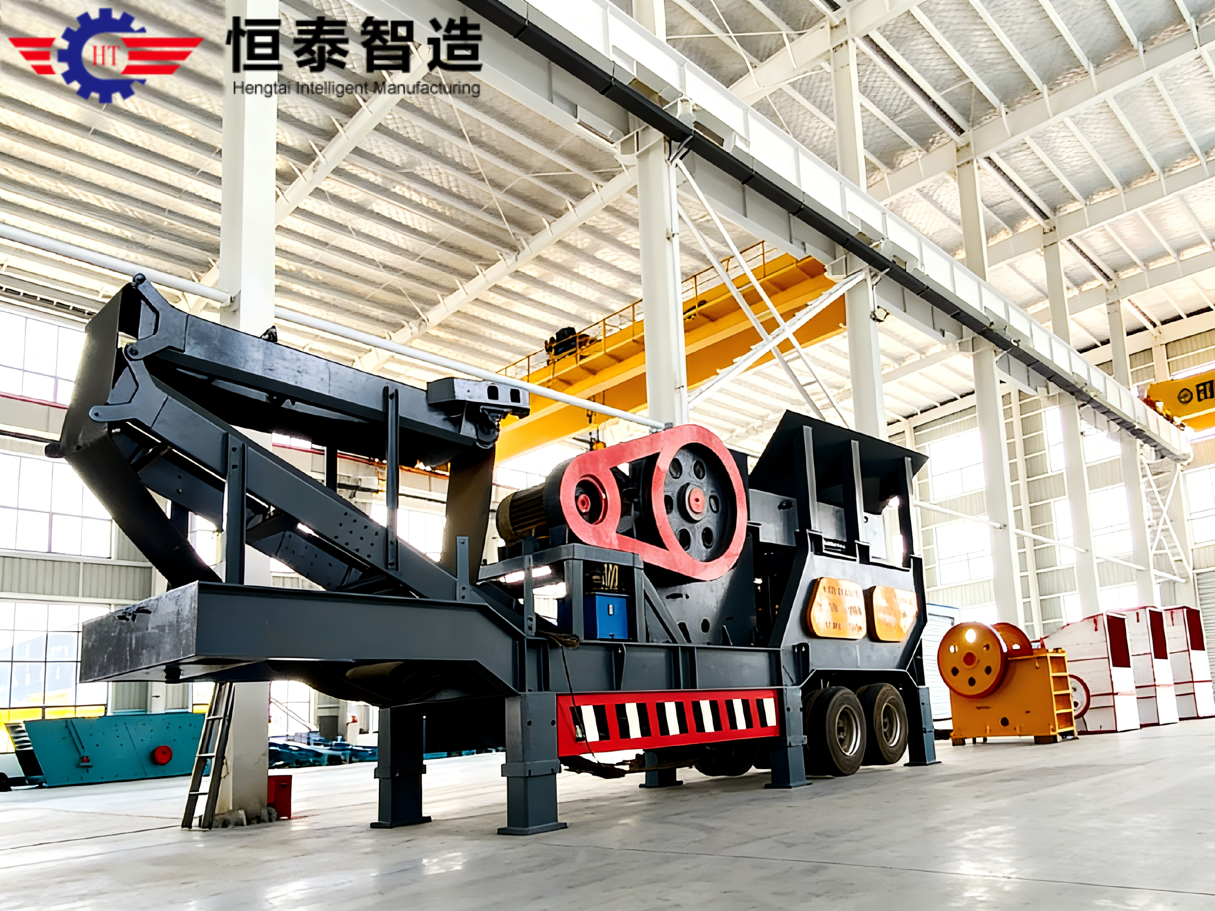 Jaw Mobile Crushing Station - Overall appearance