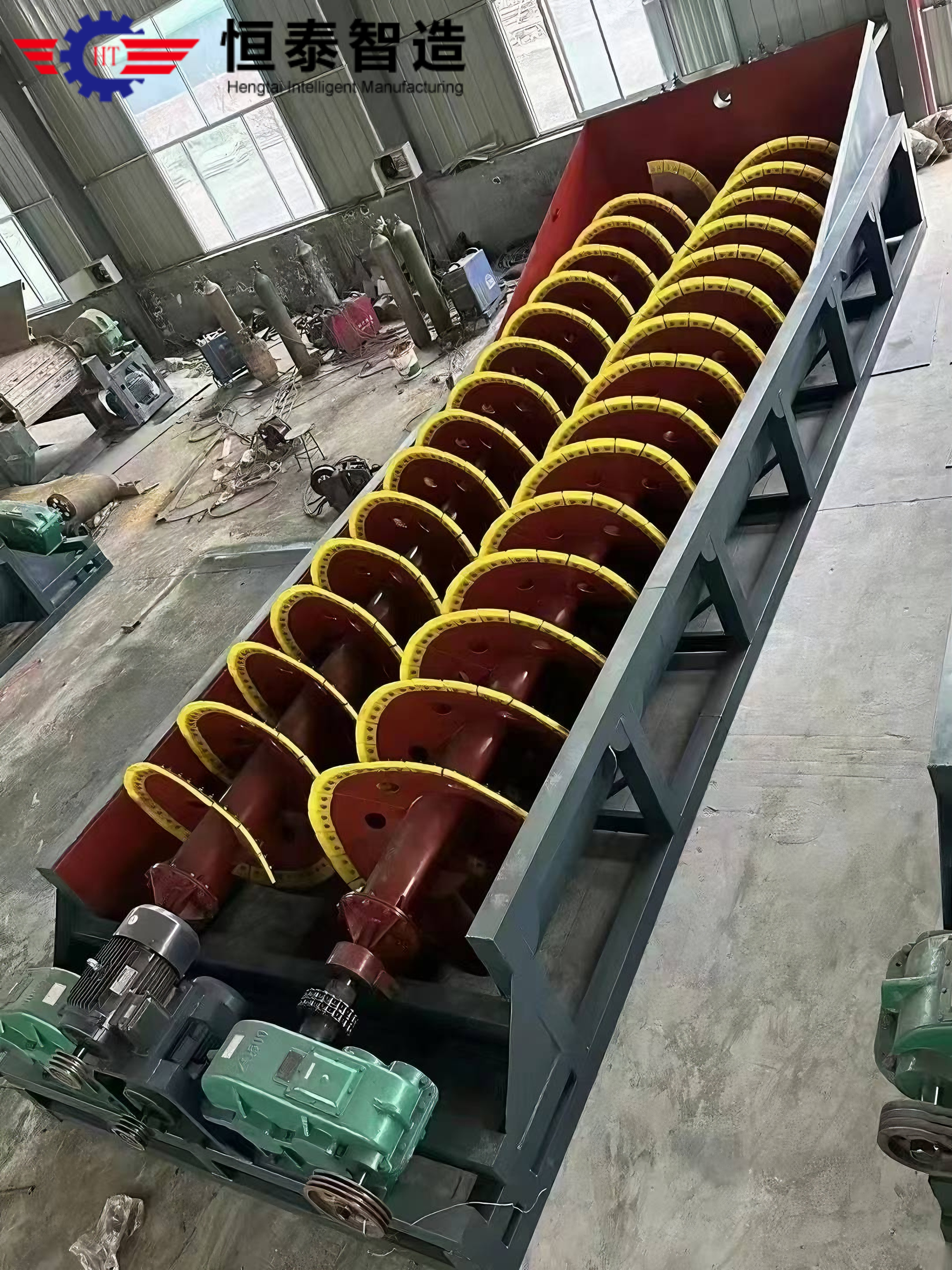 Screw Sand Washer - Core components