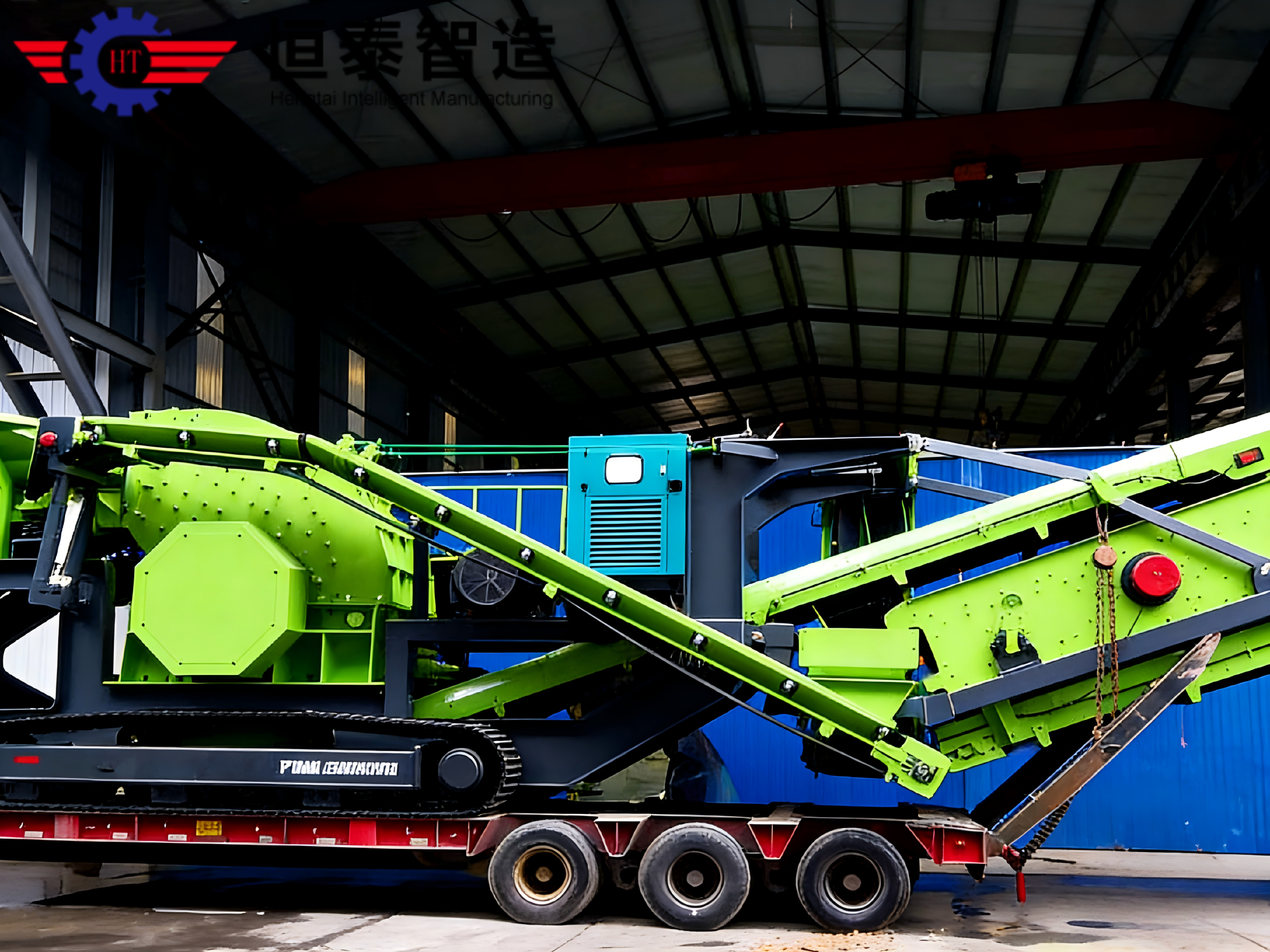 Heavy-duty Crawler Mobile Impact Crushing Station - Core components