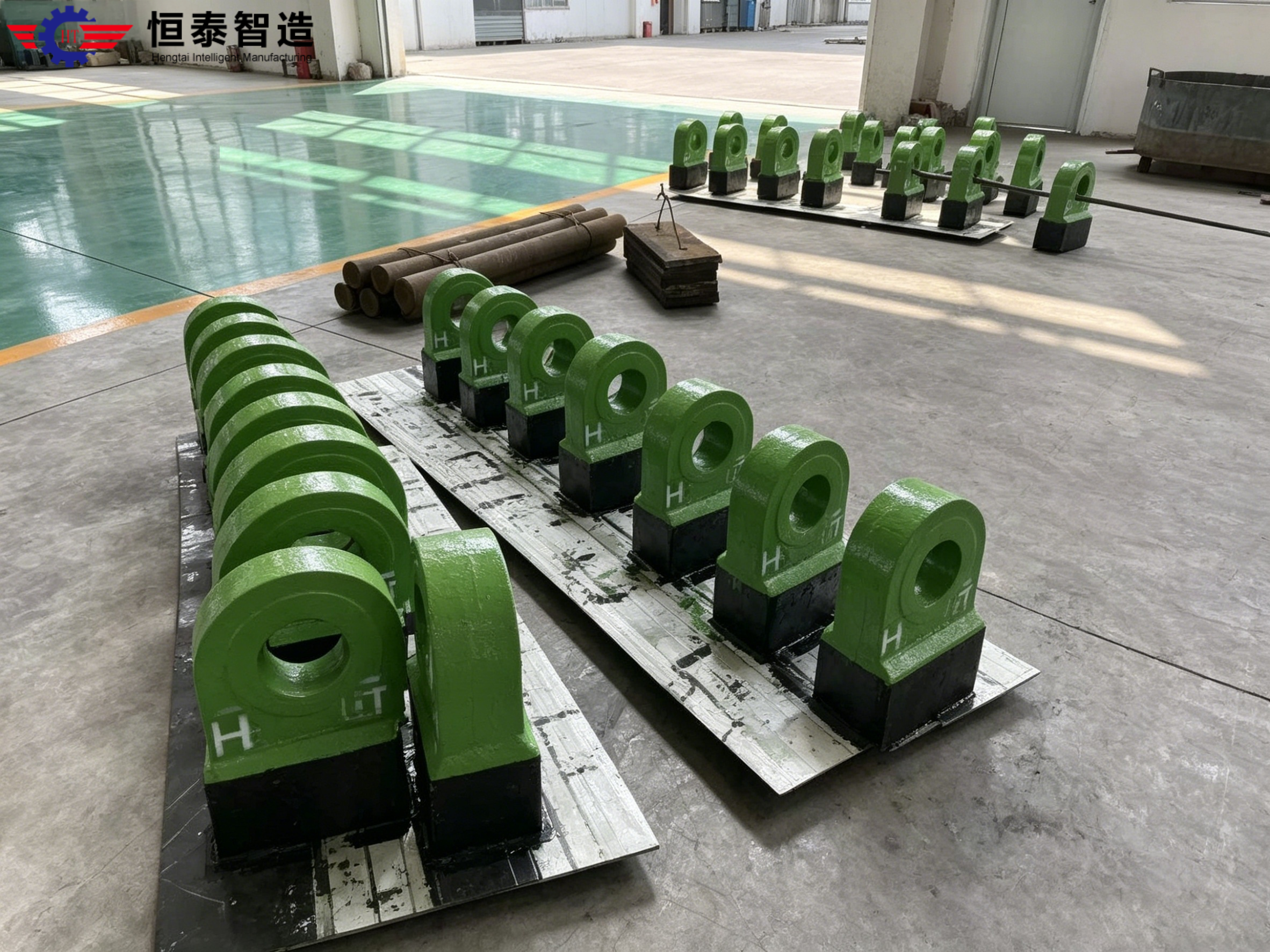 Cr26 Alloy Crusher Hammers Production Line