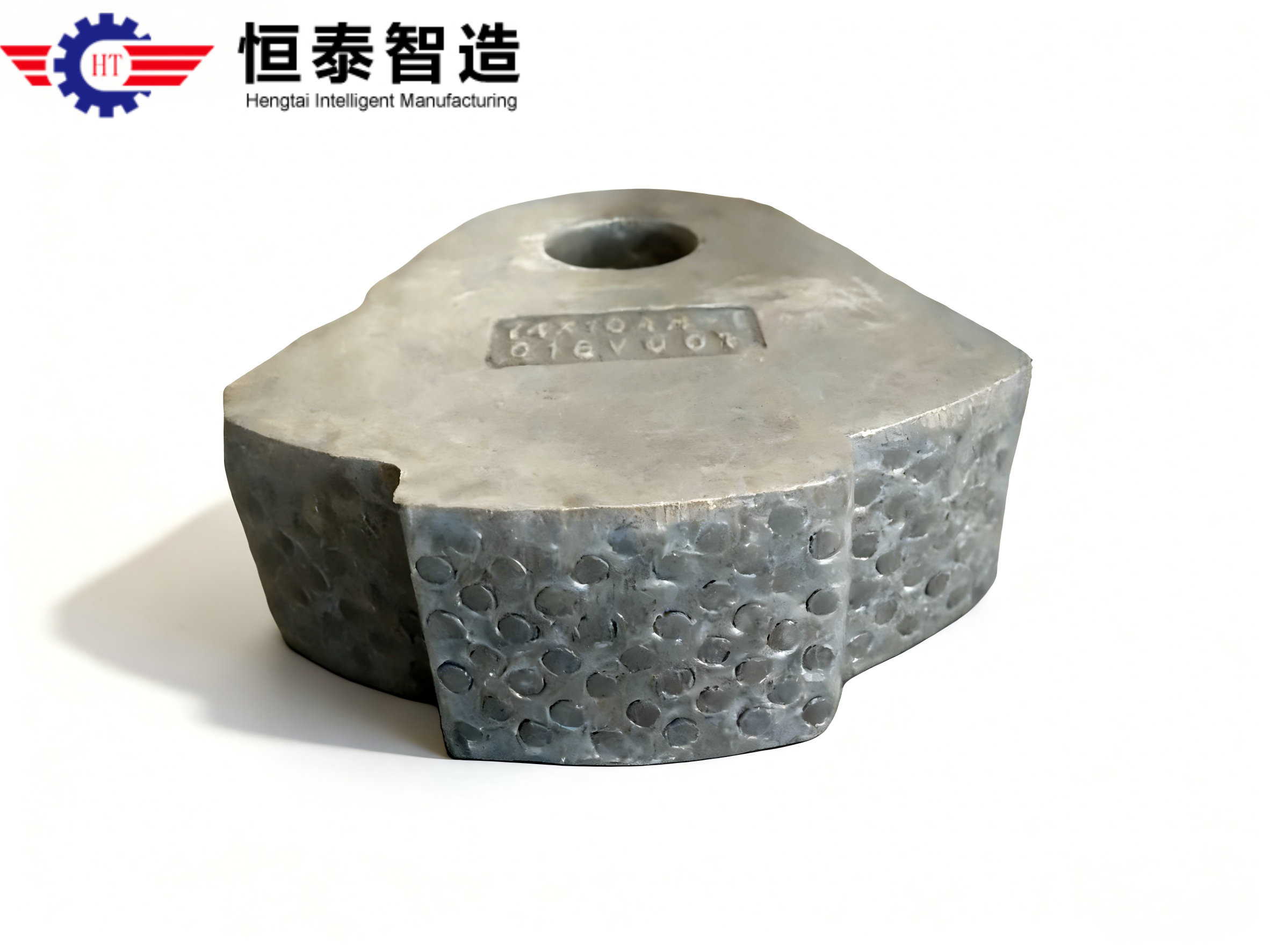 Ultra-High Chrome Ceramic-Inserted Hammer Head - Working scene