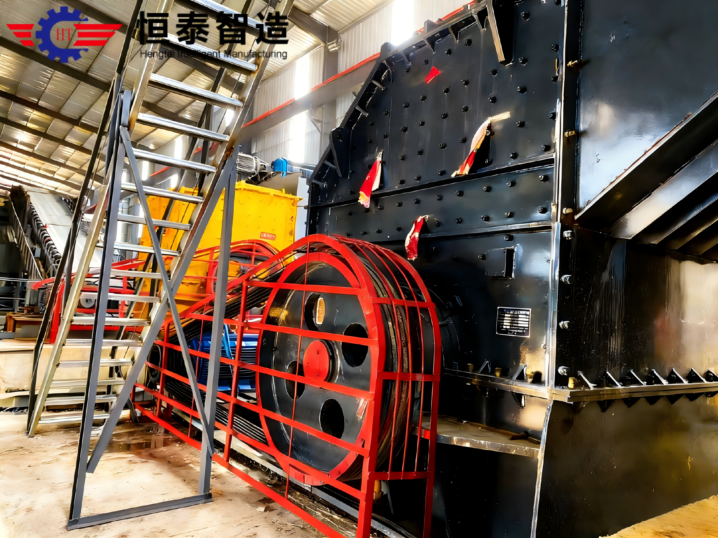 GPC series hammer crusher - Working scene