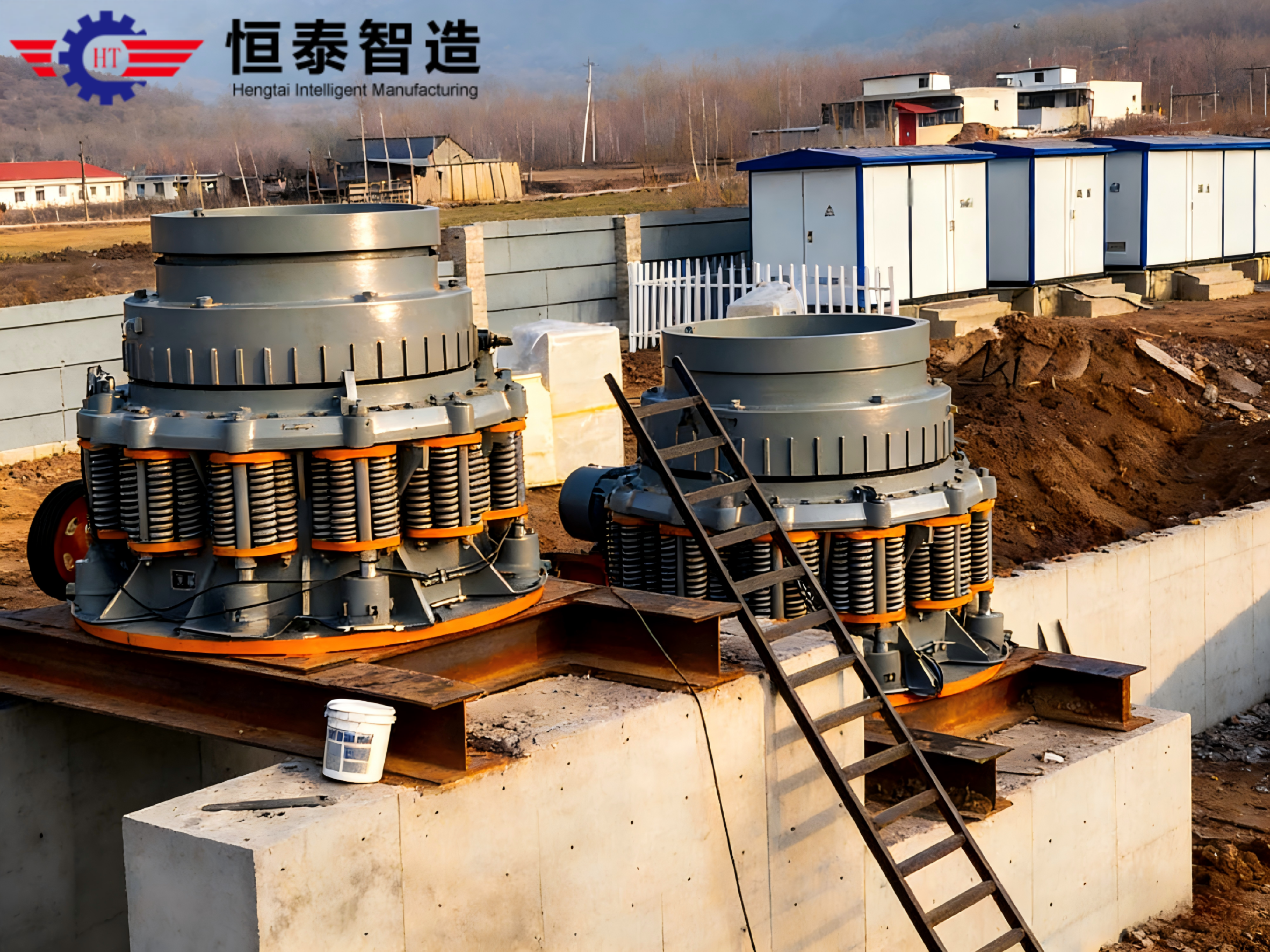 Compound Spring Cone Crusher - Core components