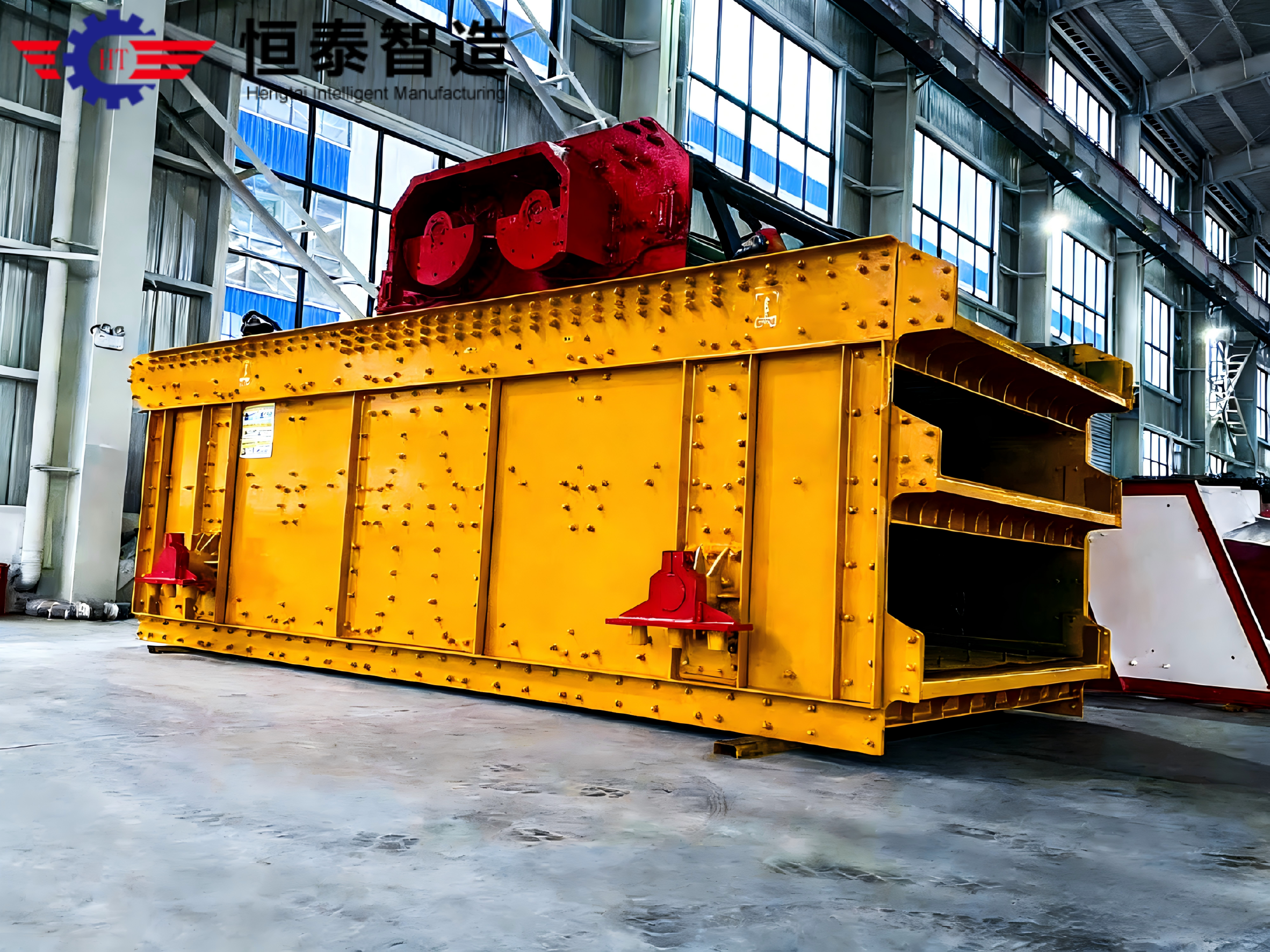 LF series thin oil lubrication horizontal vibrating screen - Application site