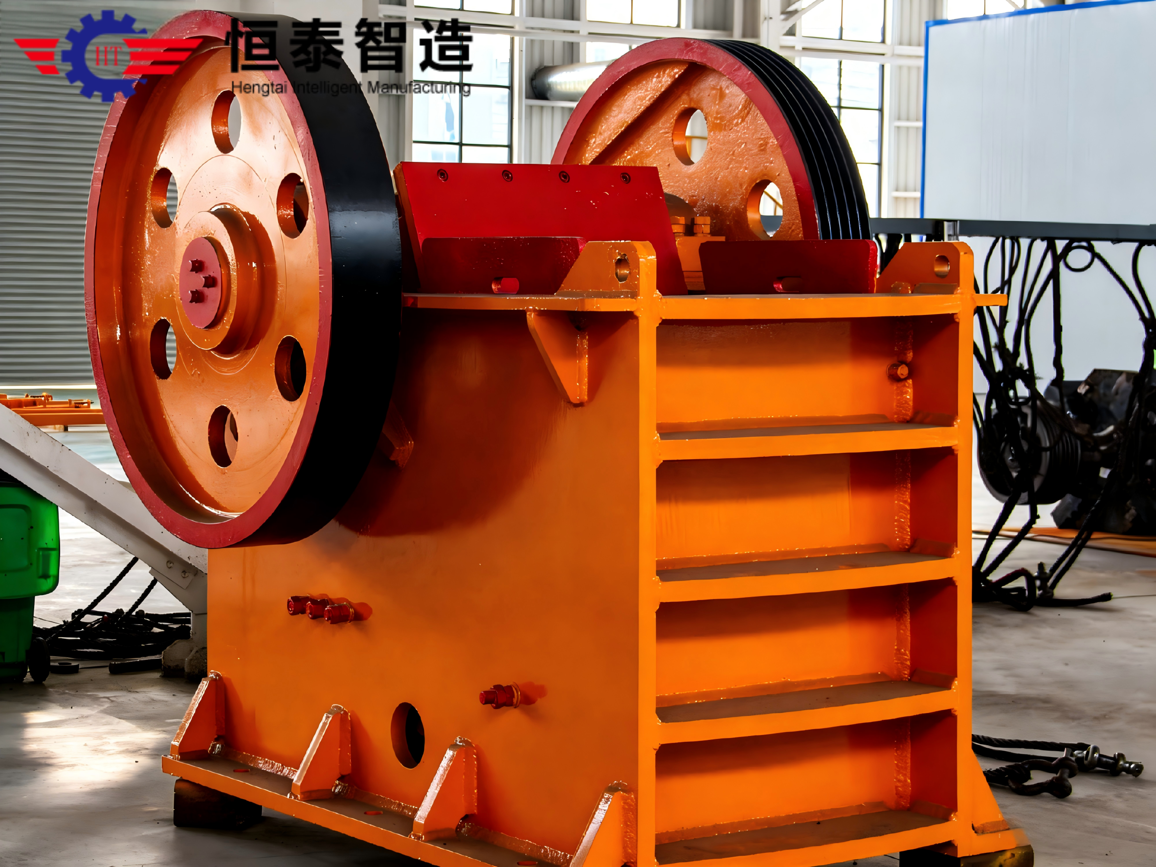 PE series jaw crusher - Overall appearance