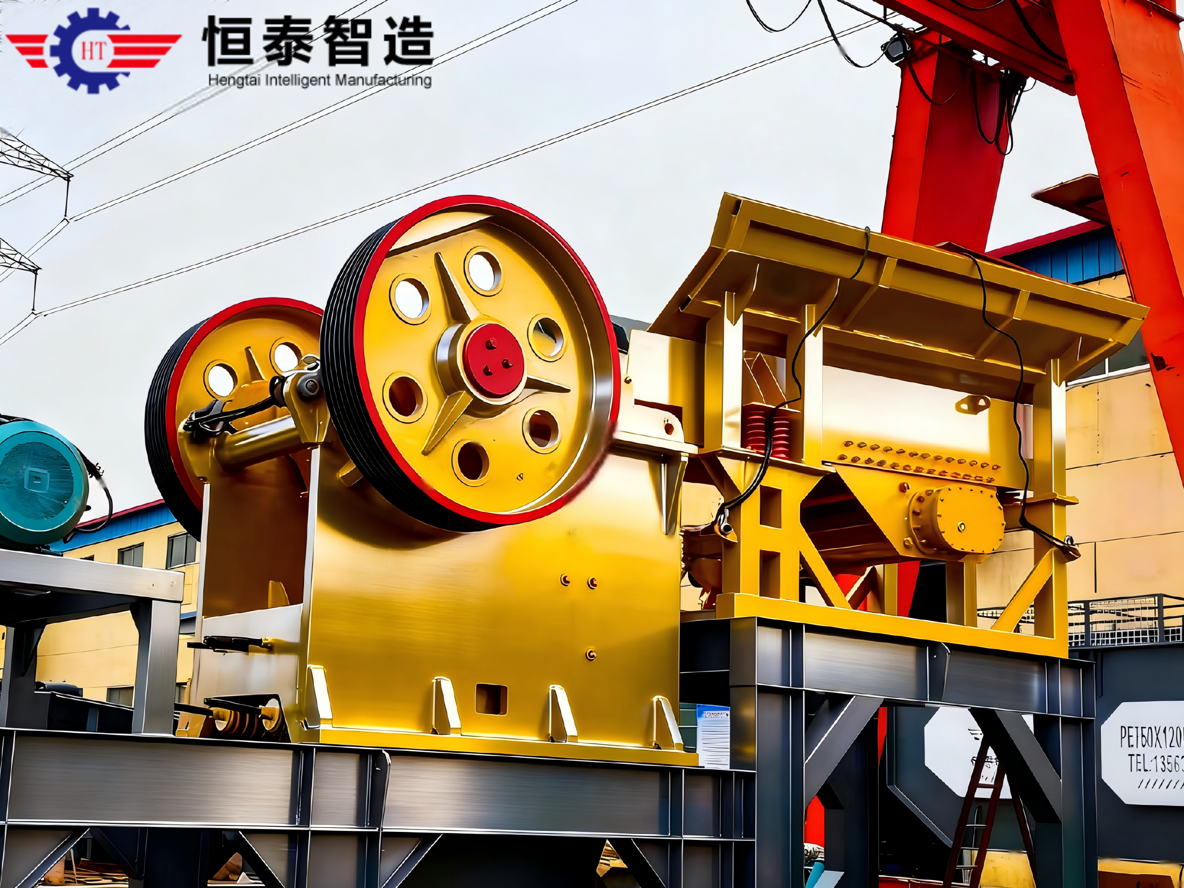 PE series jaw crusher - Application site
