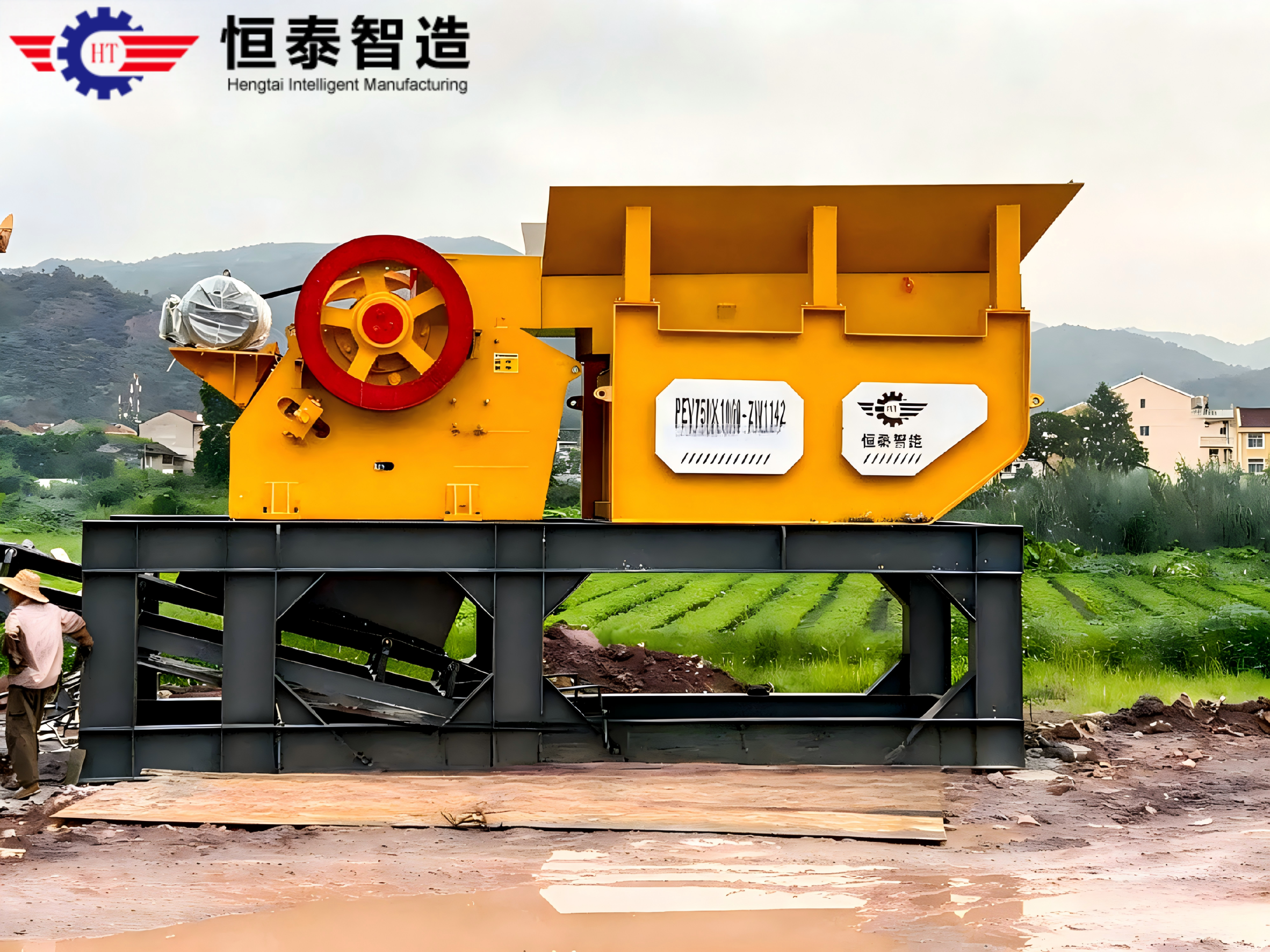 PEV series jaw crusher - Application site