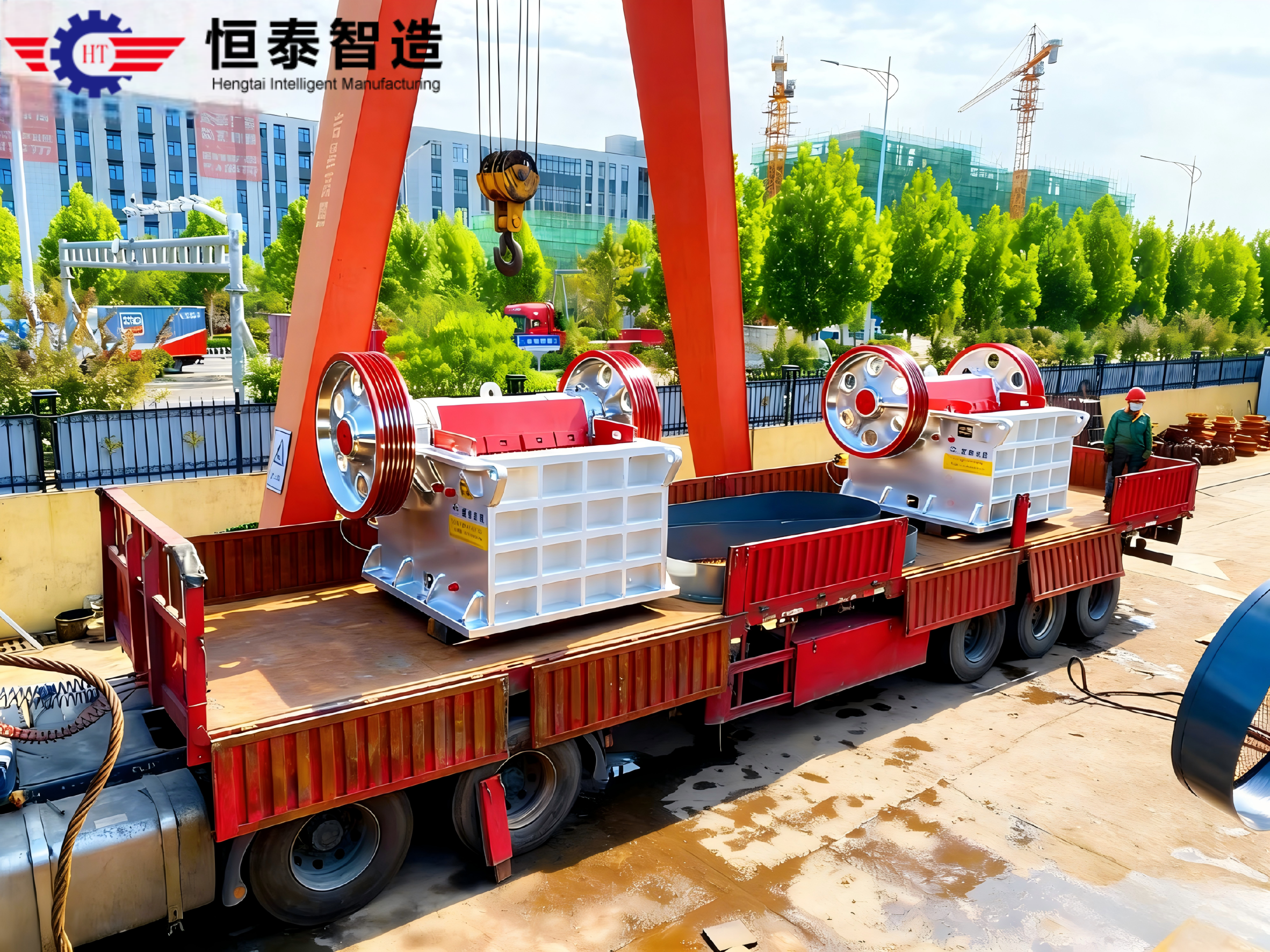 PEX series jaw crusher - Overall appearance