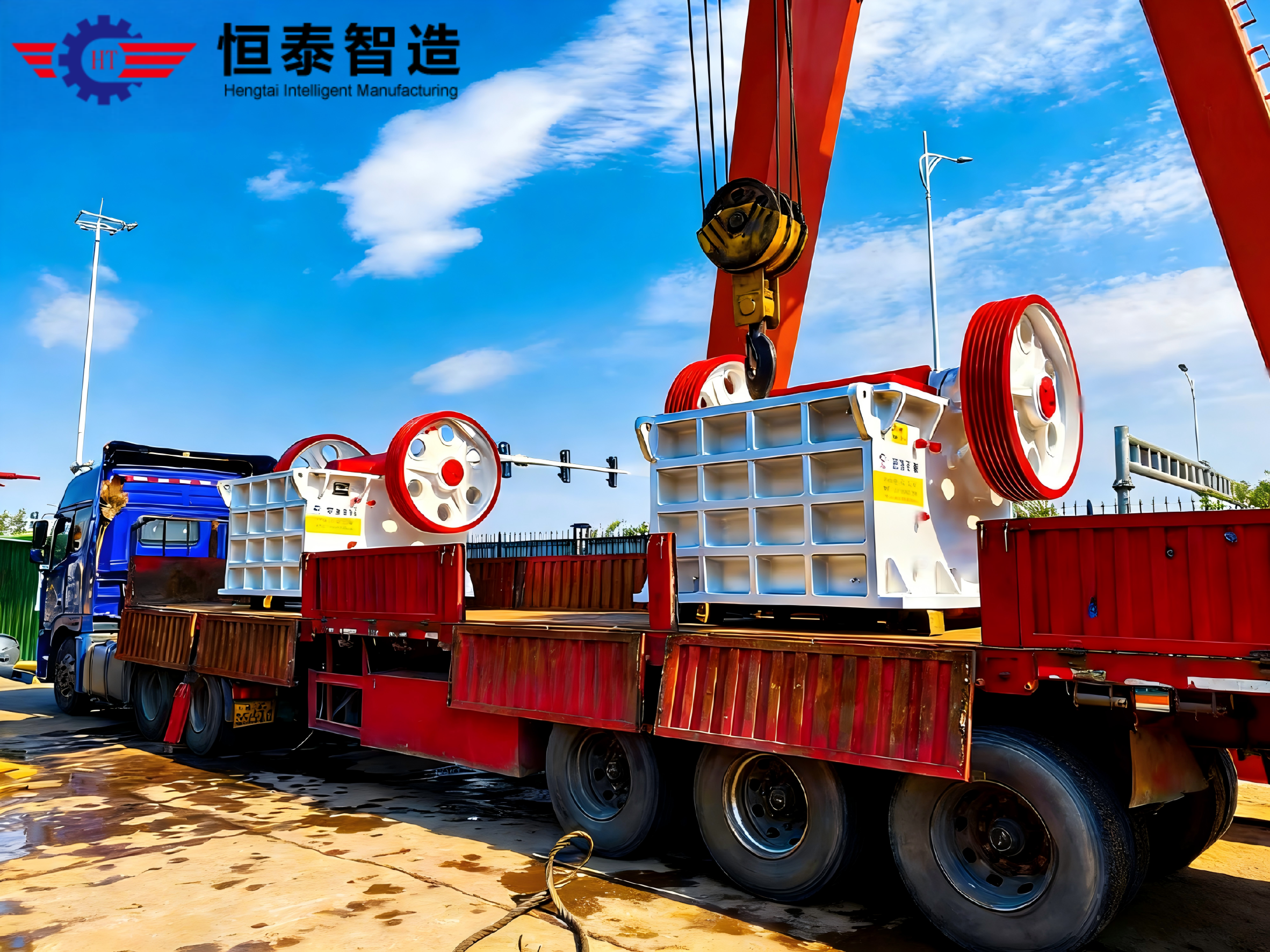 PEX series jaw crusher - Working scene