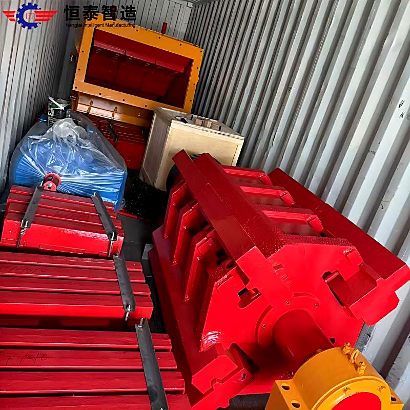 Hengtai PF series impact crusher heavy duty rotor factory assembly overview