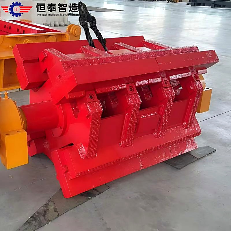 Secondary rock impact crusher installation site in aggregate production line