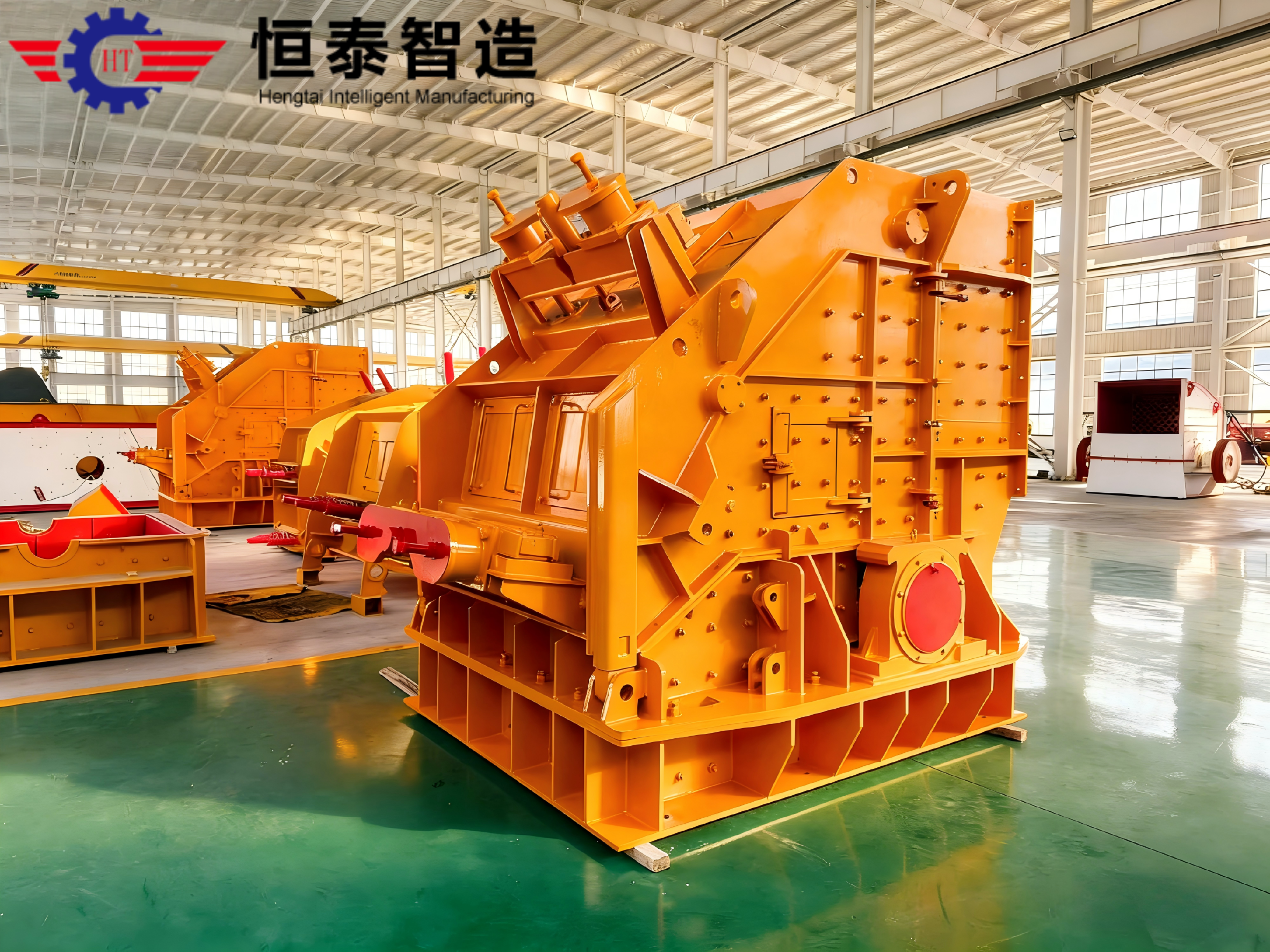 PFW series impact crusher - Working scene