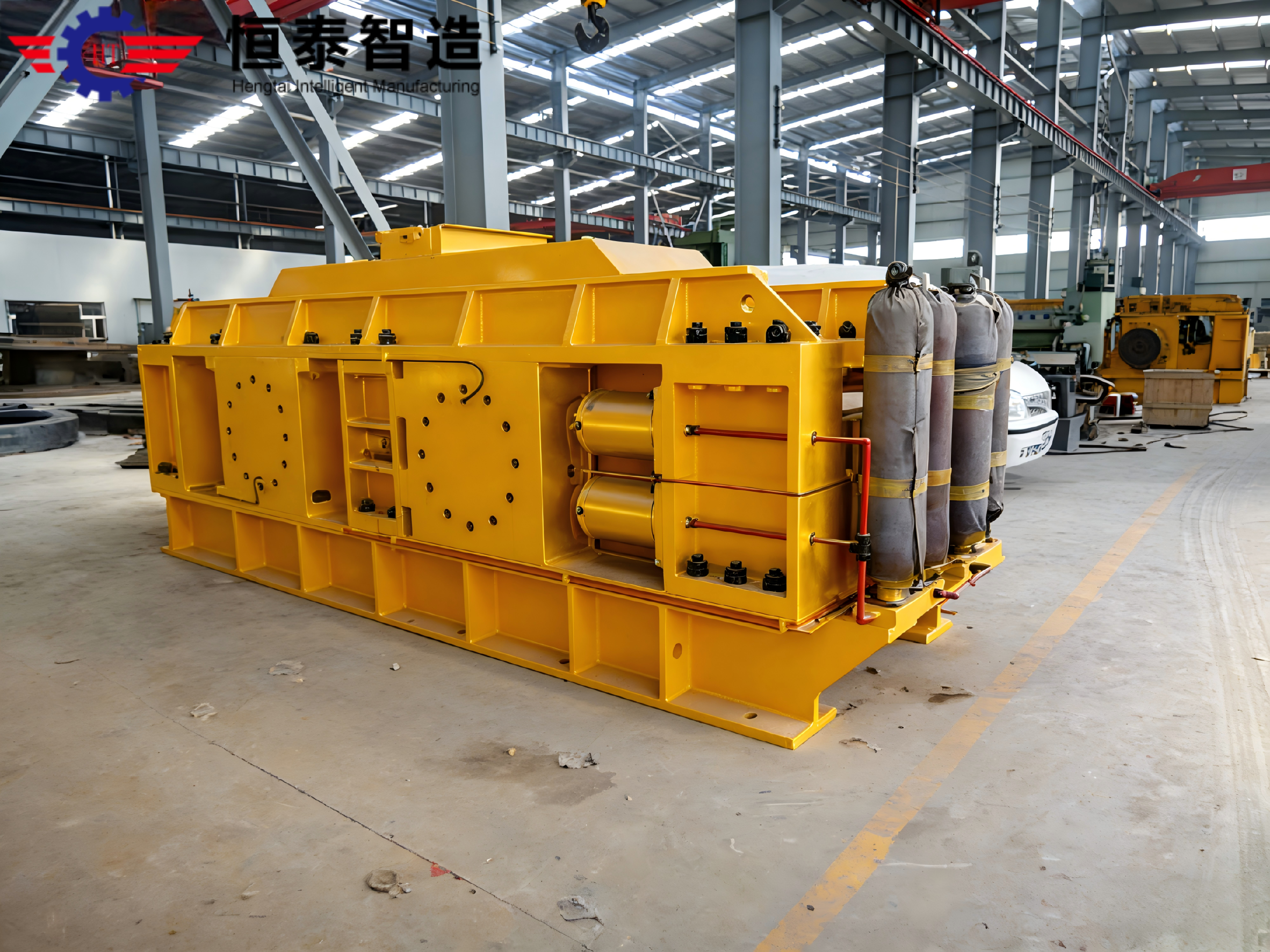 Double-roll sand making machine - Overall appearance
