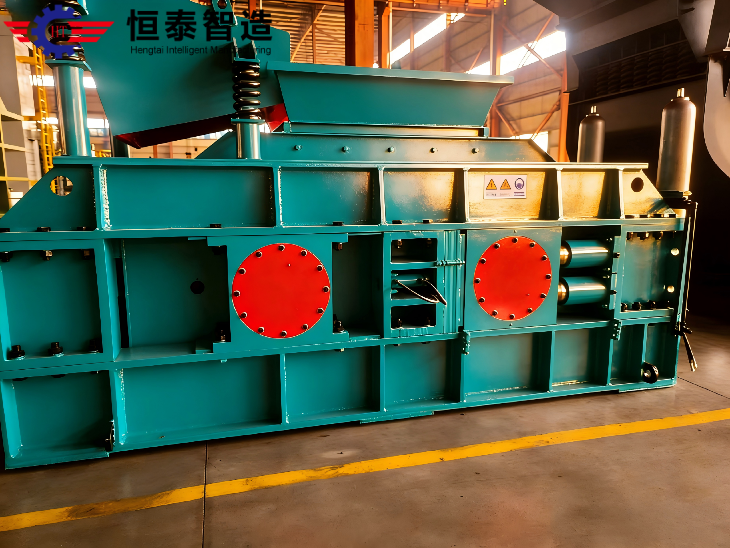 Double-roll sand making machine - Core components