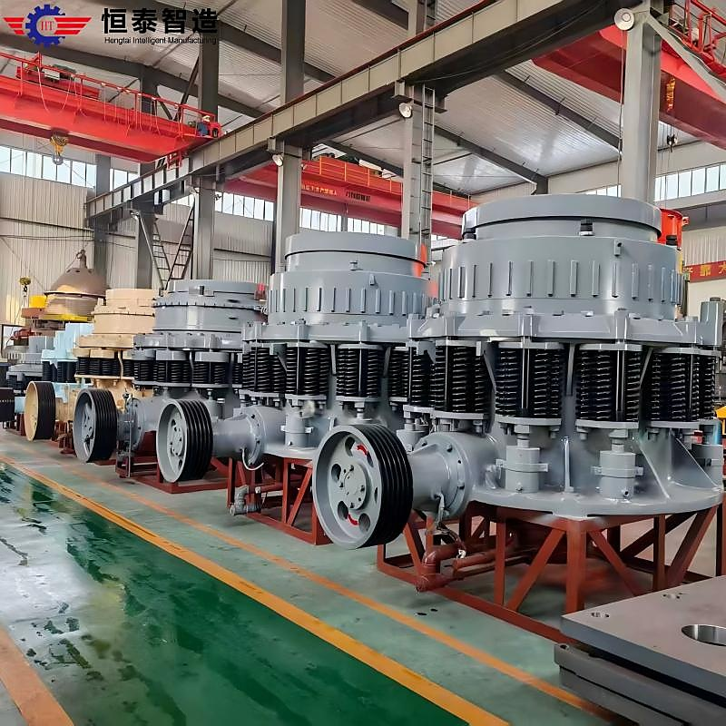 Hengtai high efficiency spring cone crusher machine factory overview