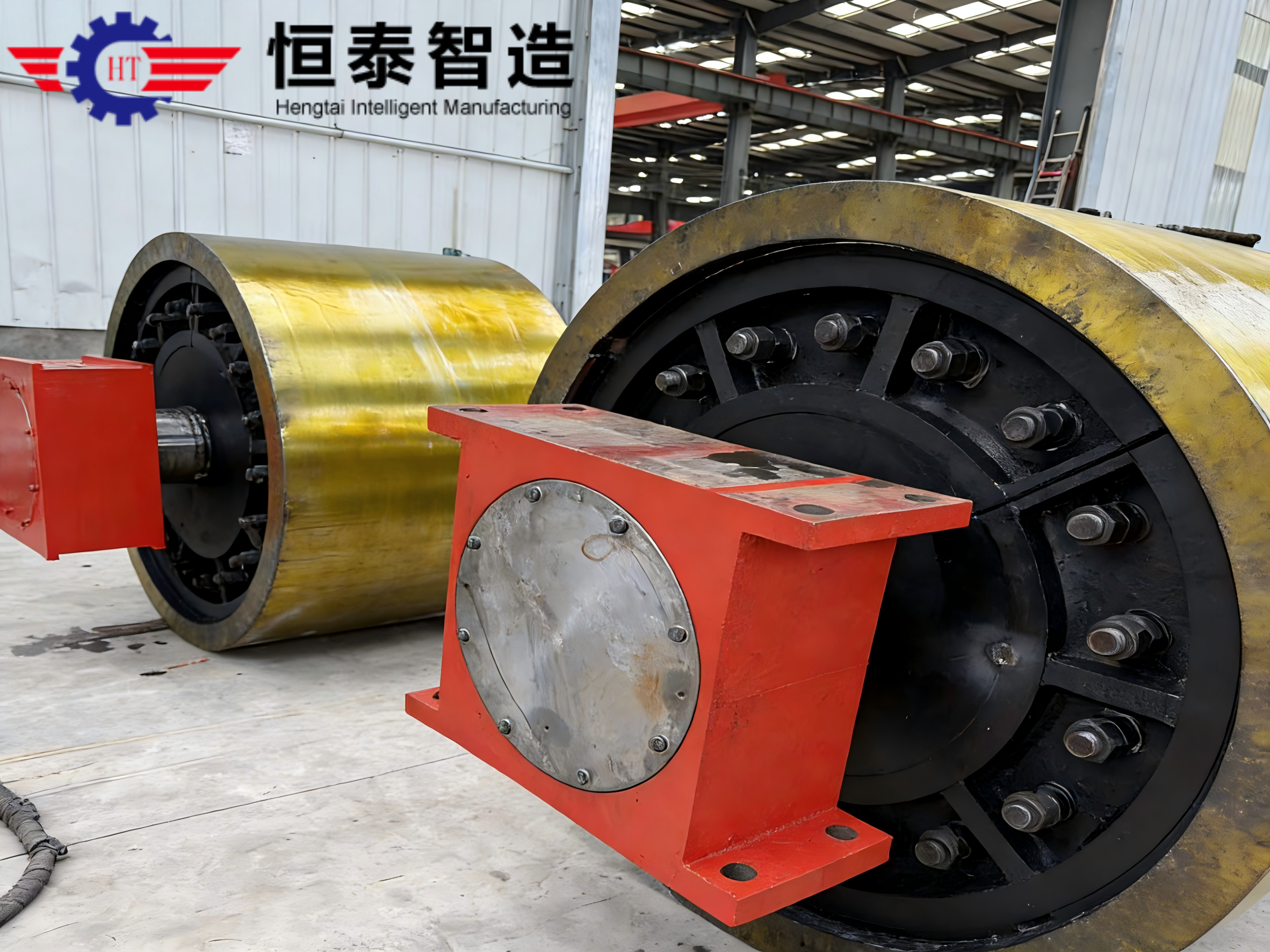 Roller Crusher Roller Shell - Working scene