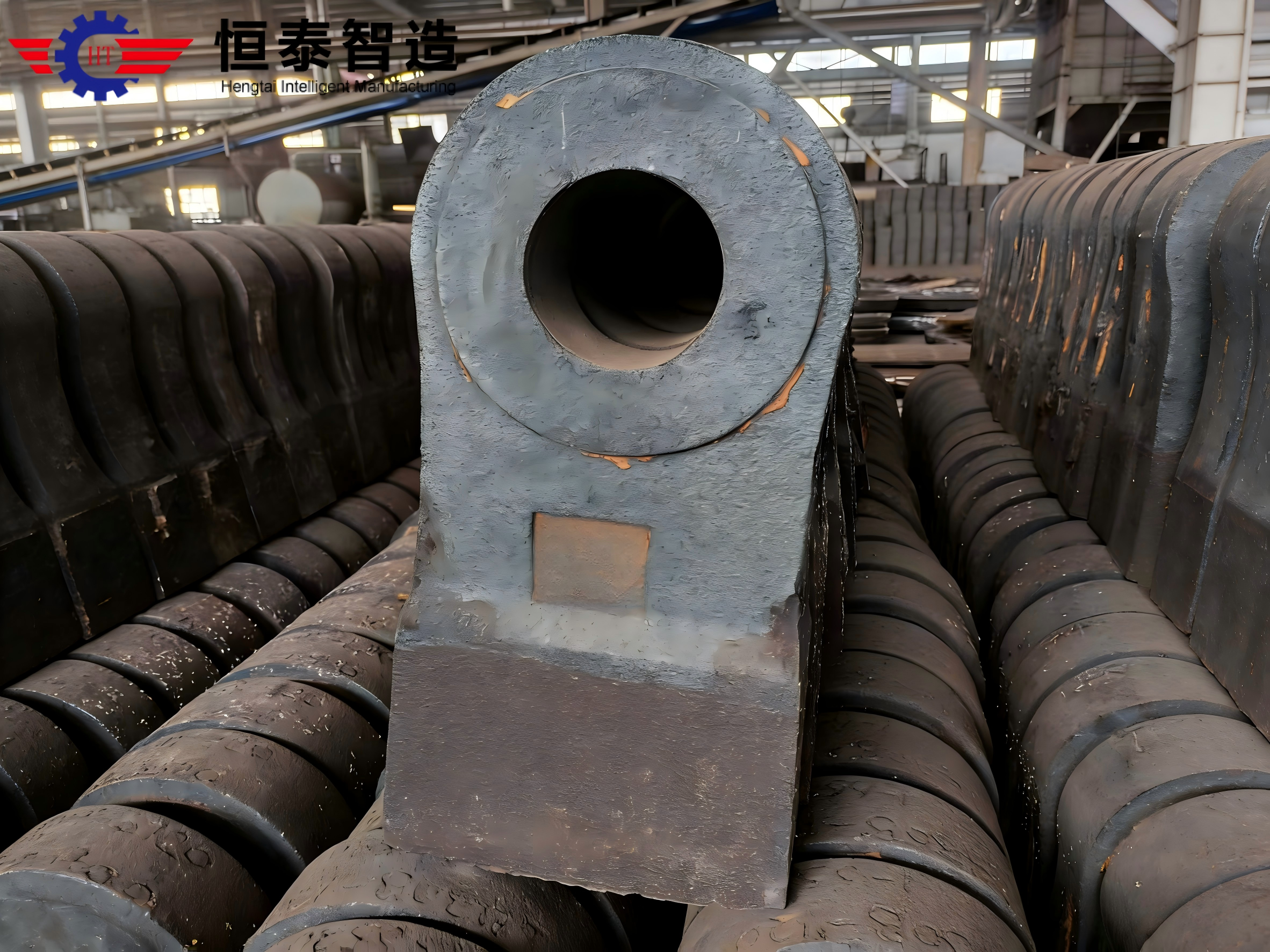 Ultra-High Chrome Alloy Blow Bar - Working scene