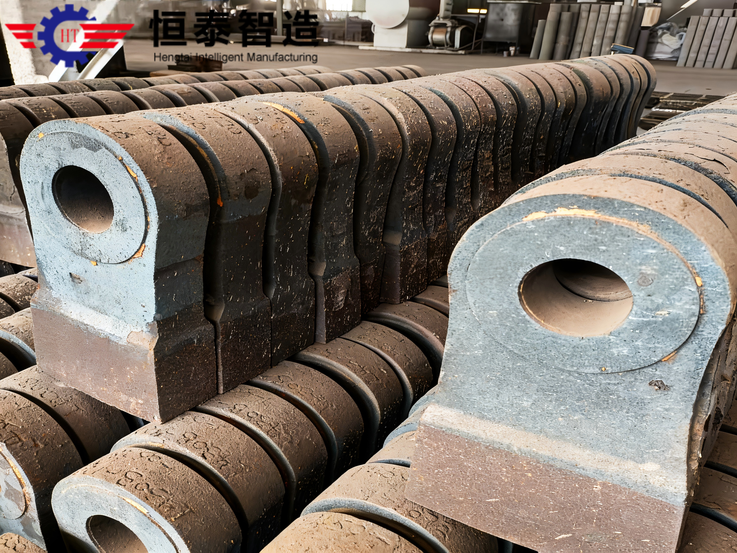 Ultra-High Chrome Alloy Blow Bar - Core components