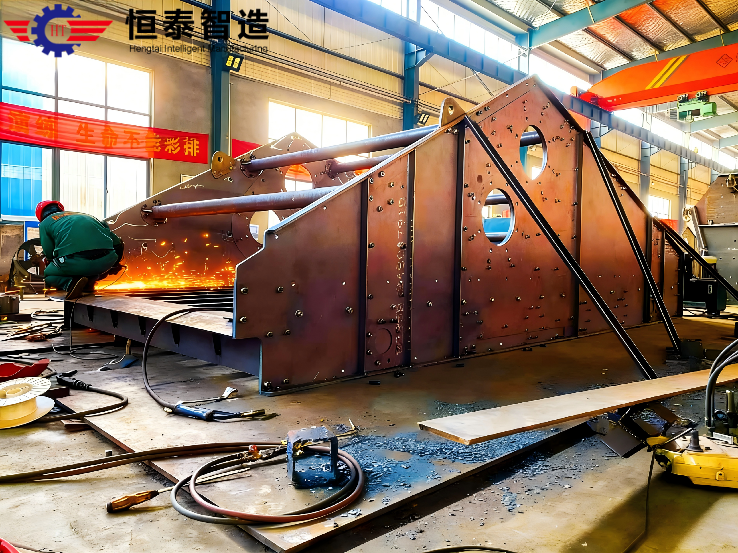 TS series dewatering vibrating screen - Overall appearance