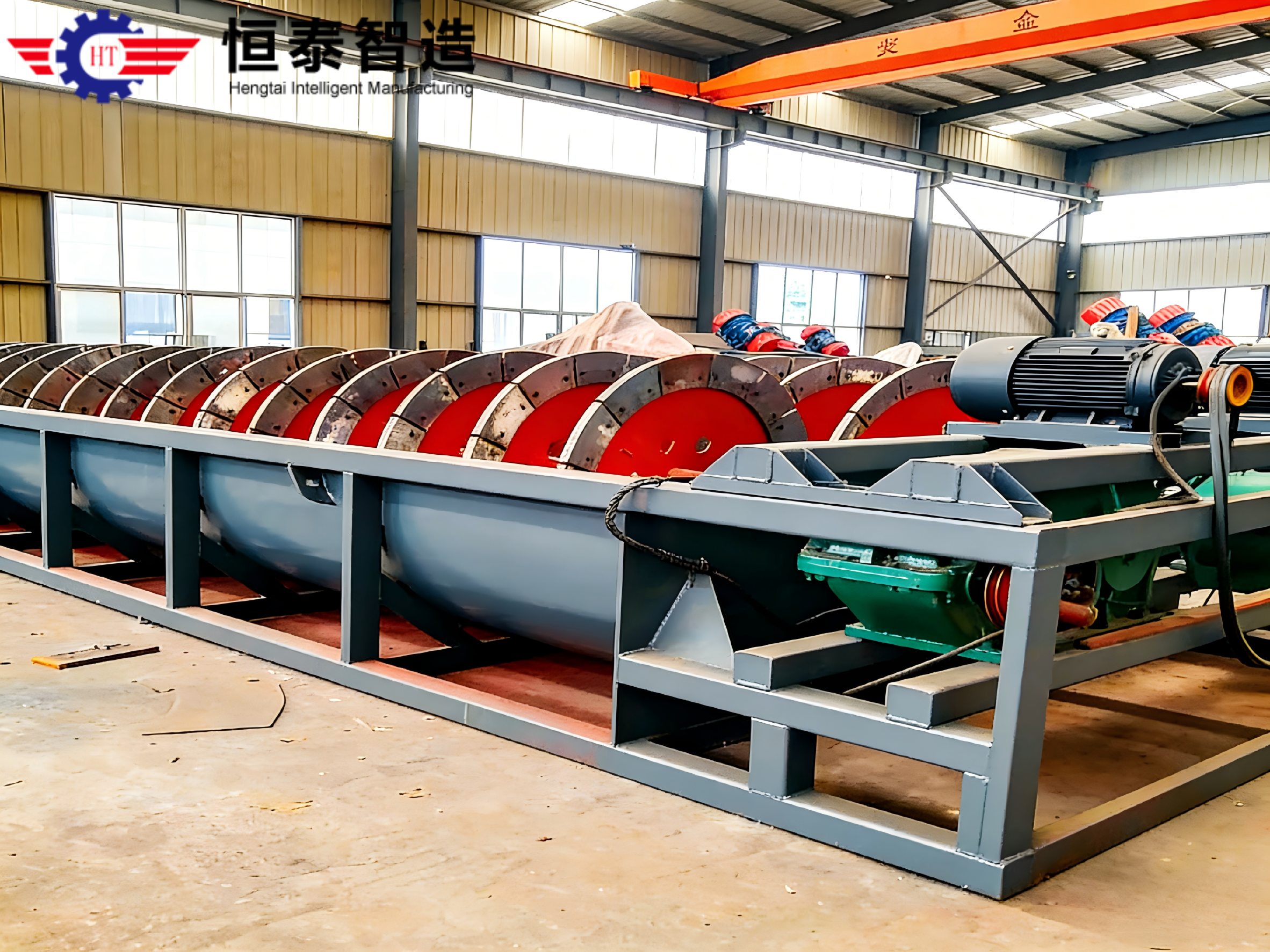 Screw Stone Washer - Working scene