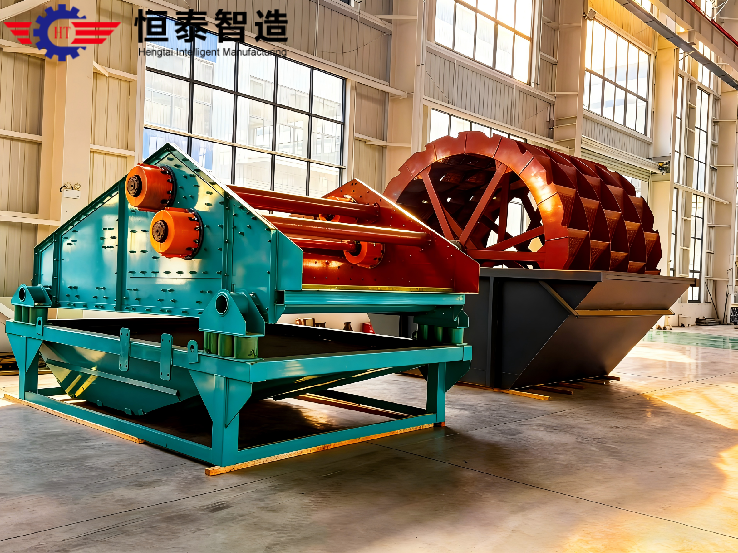 Wheel Sand Washer - Overall appearance