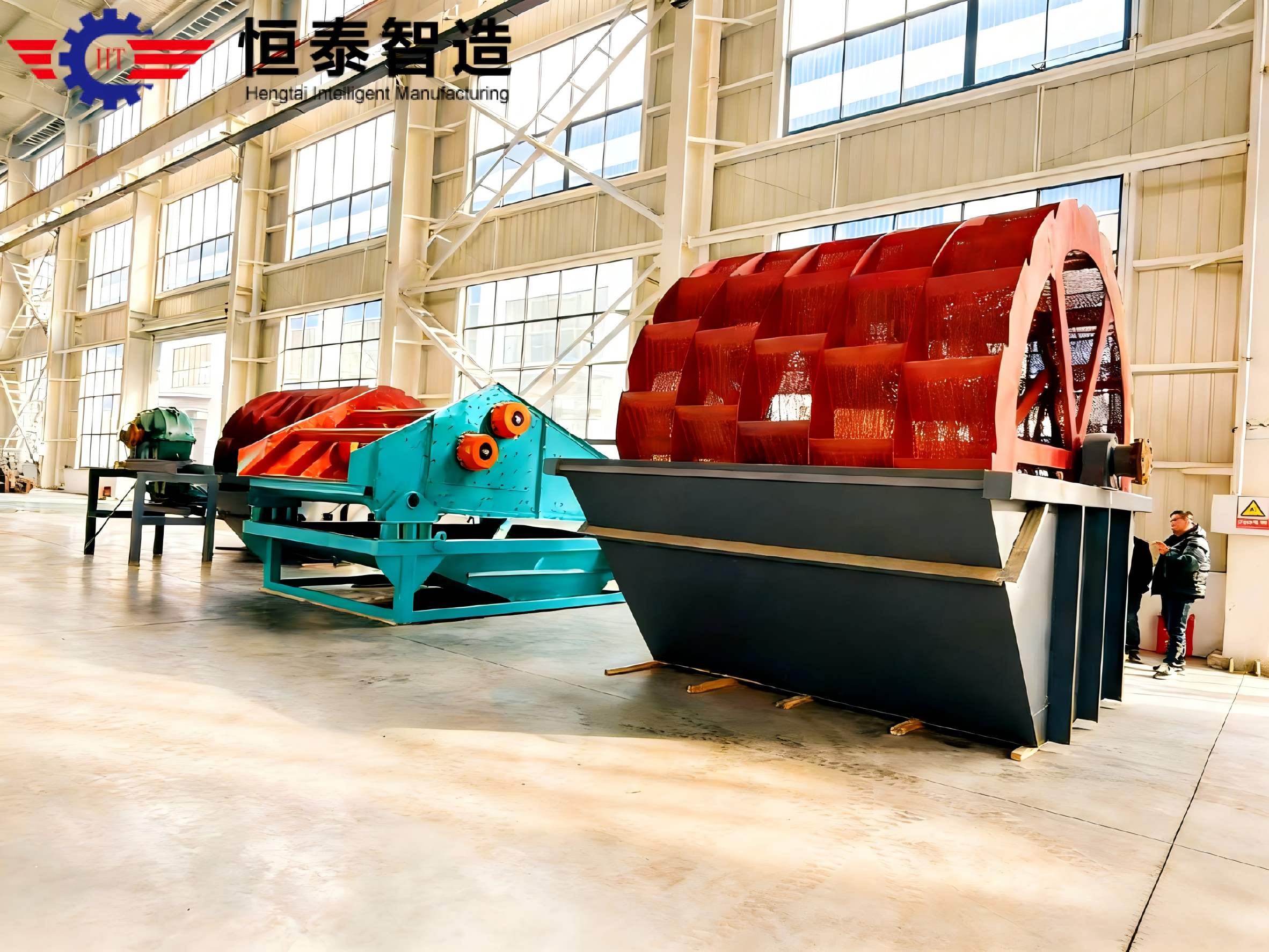 Wheel Sand Washer - Application site