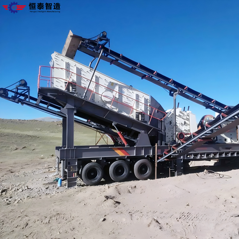 Wheeled Mobile Impact Crushing Plant overview