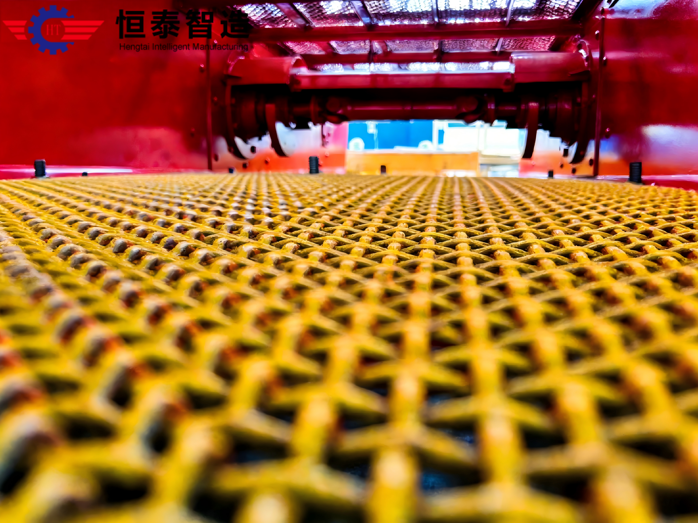 YK series circular vibrating screen - Working scene