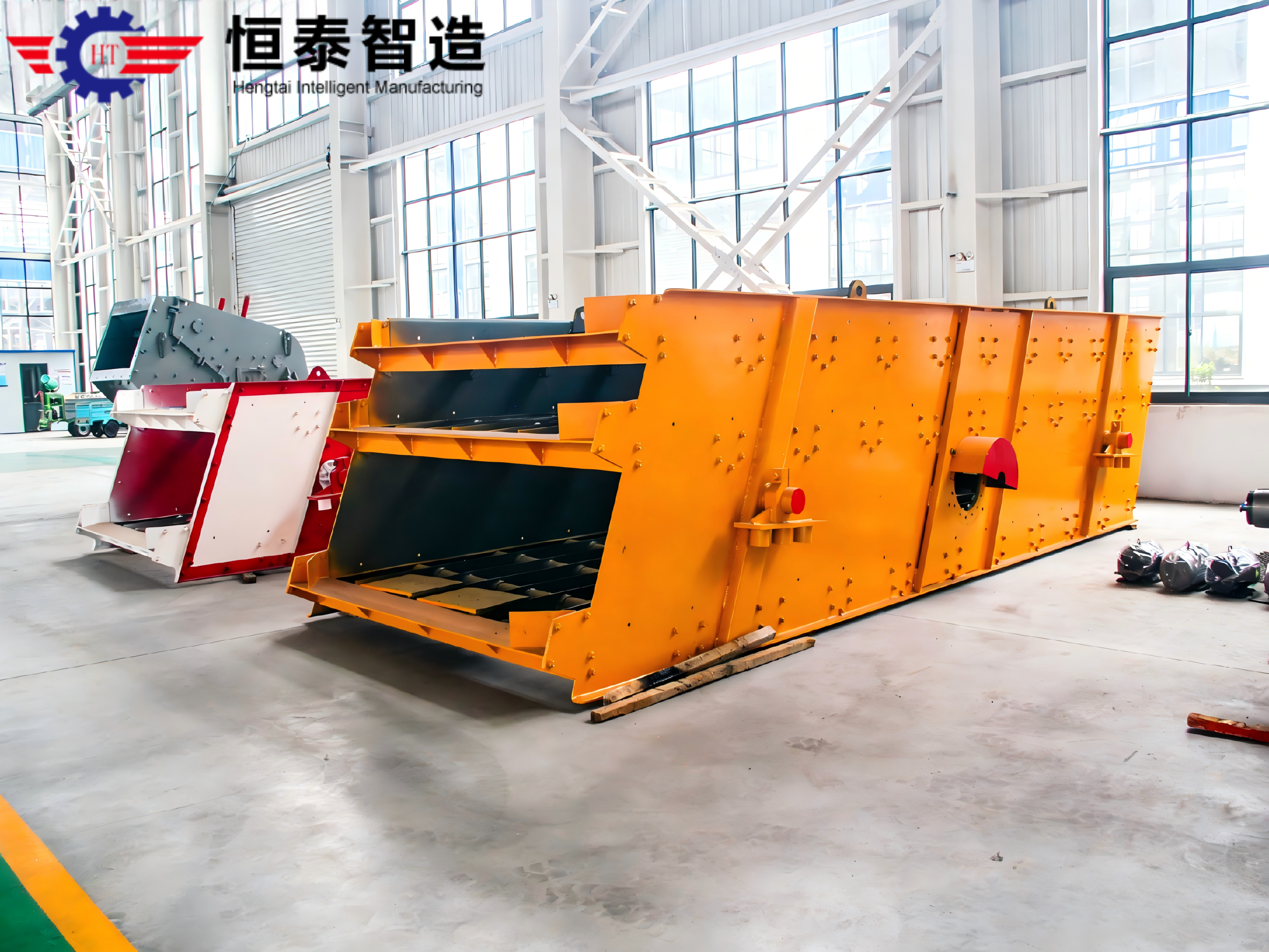 YK series circular vibrating screen - Core components