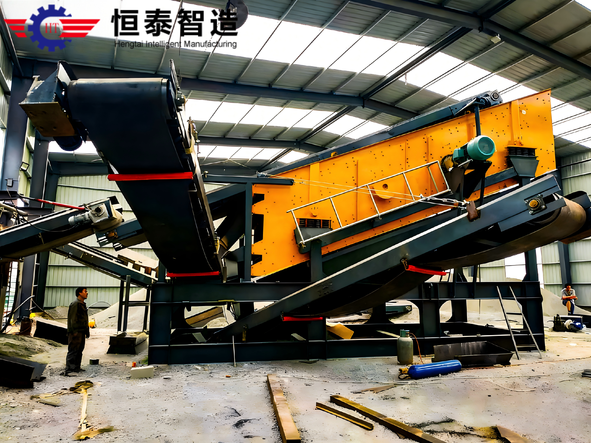 YK series circular vibrating screen - Application site
