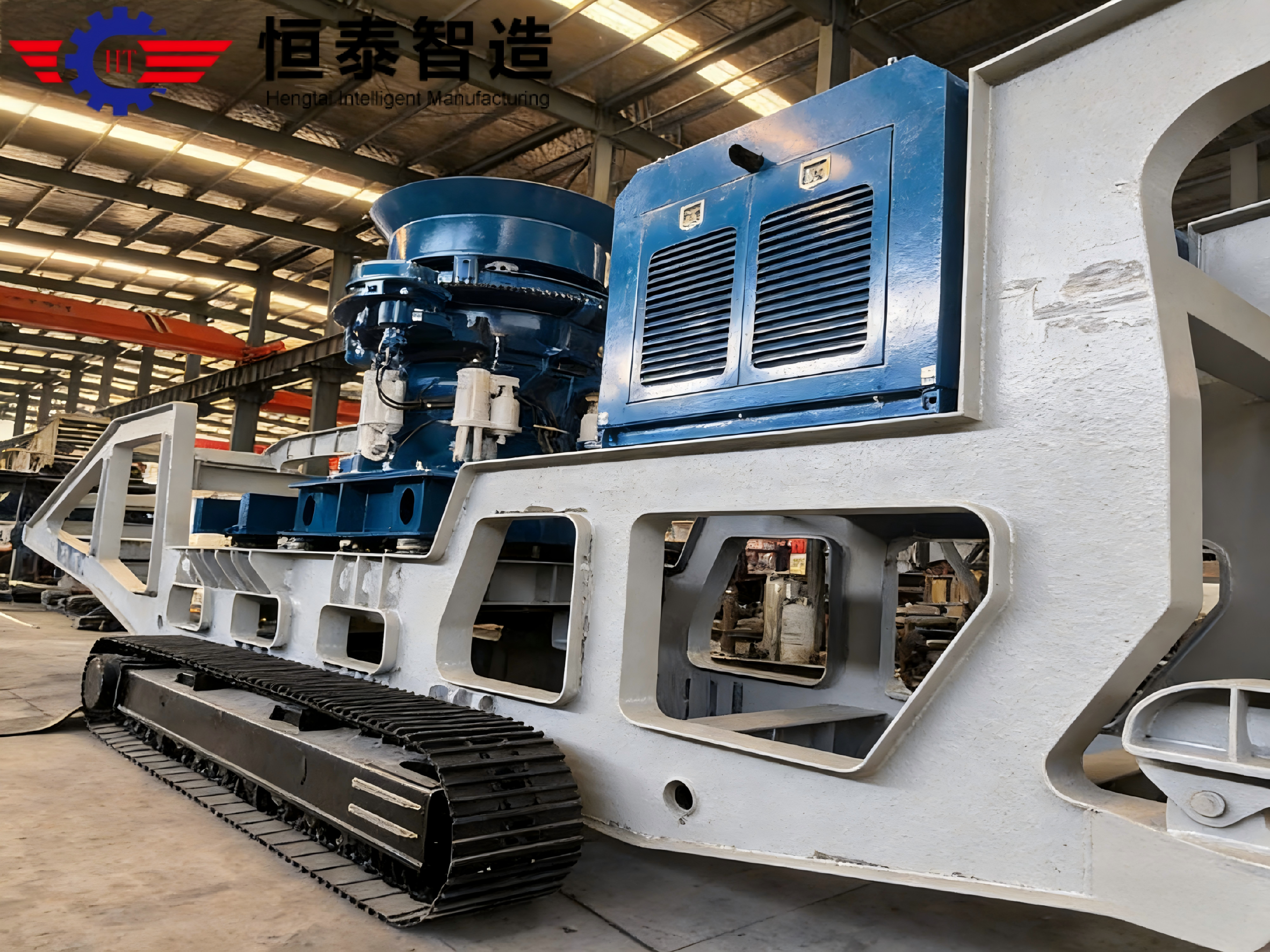 Heavy-duty Crawler Mobile Cone Crushing Station - Overall appearance