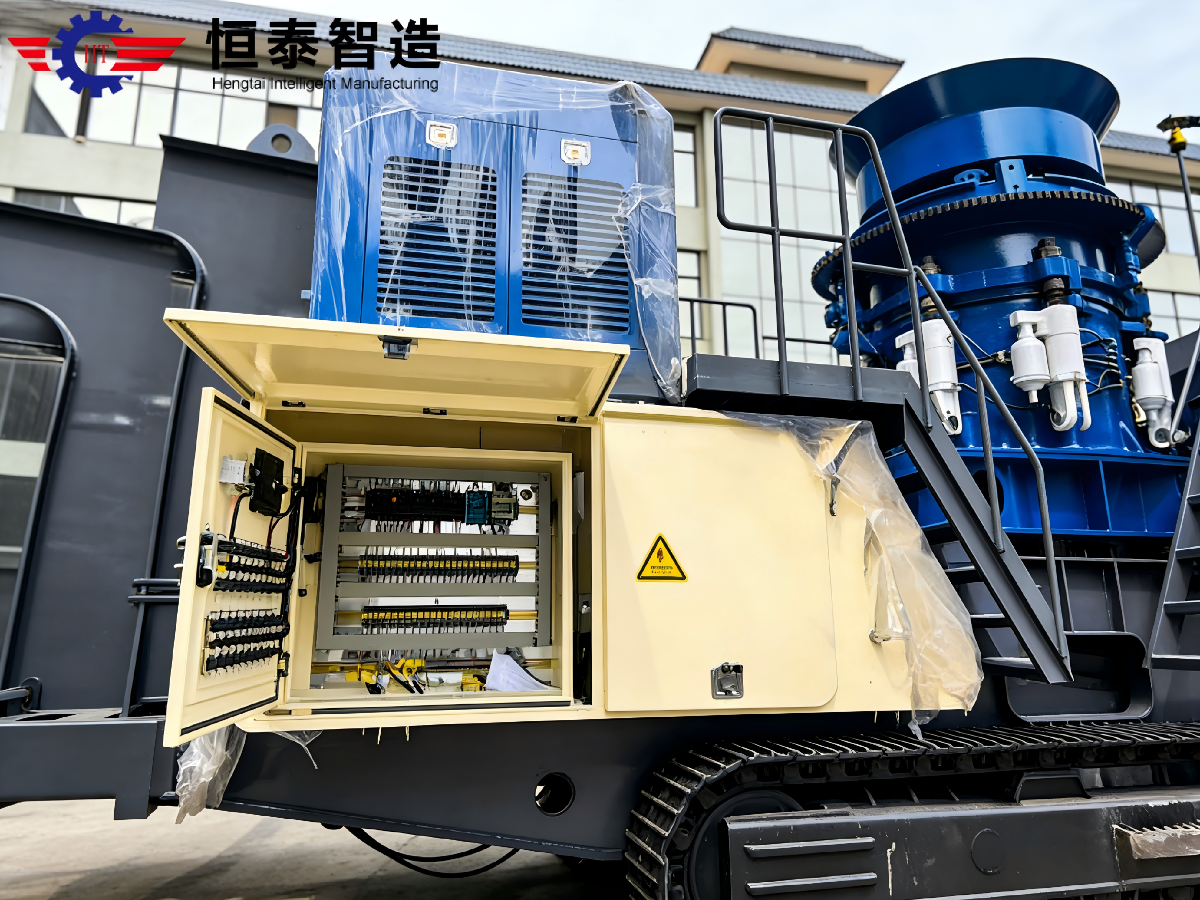 Heavy-duty Crawler Mobile Cone Crushing Station - Working scene