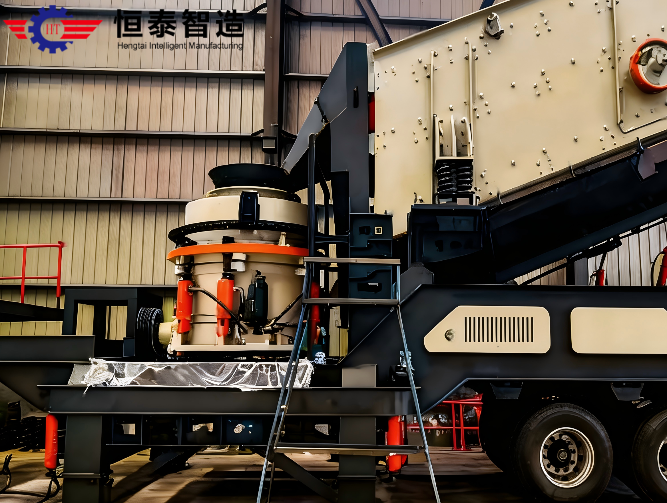 Cone Mobile Crushing Station - Crushing Unit Detail