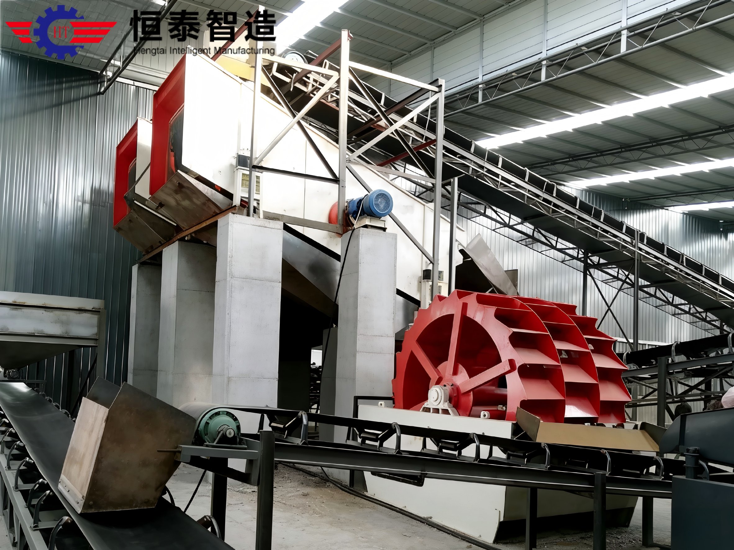 Sand Washing and Dewatering Integrated Machine - Core components