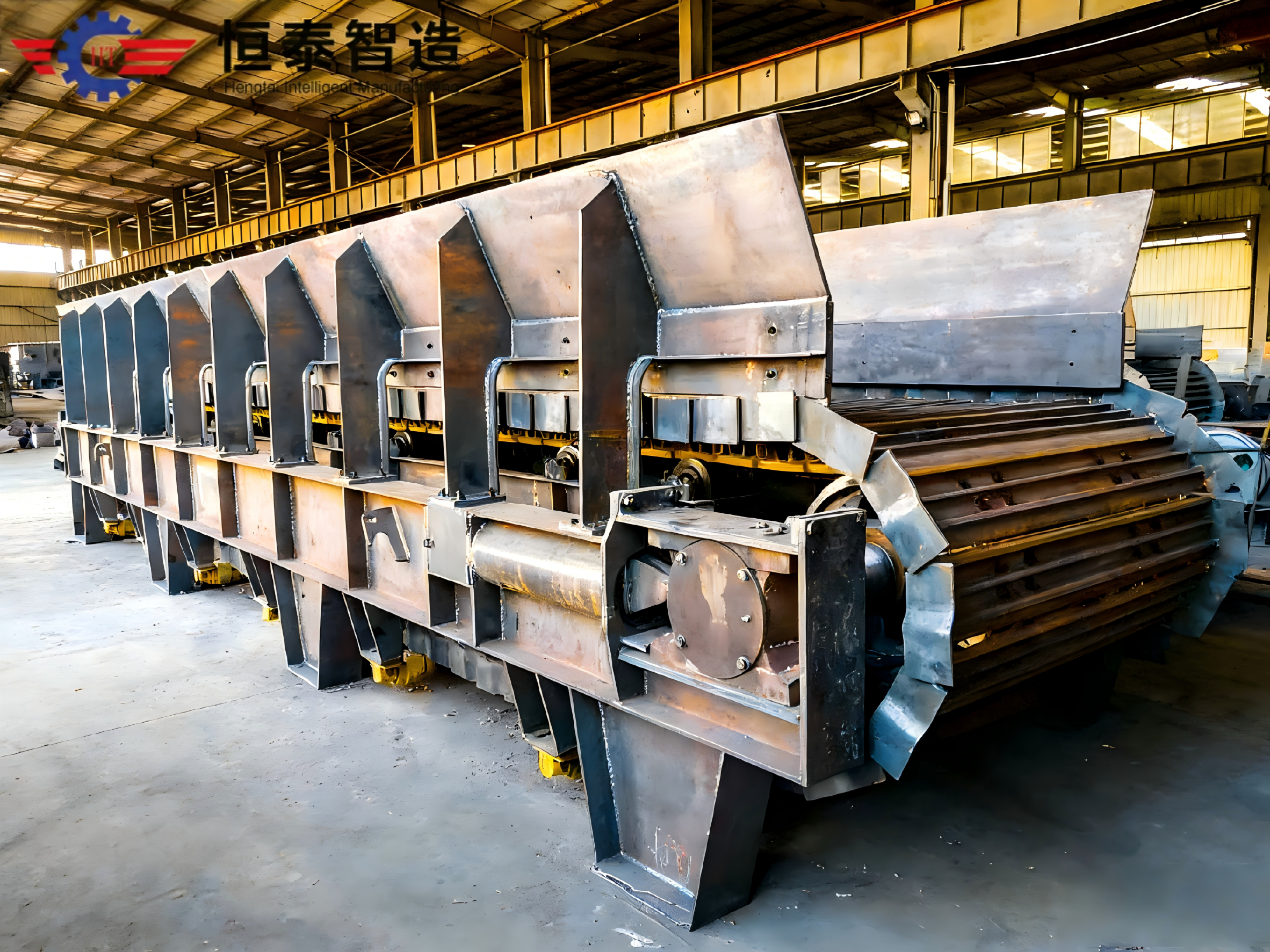 BW series chain feeder - Core components