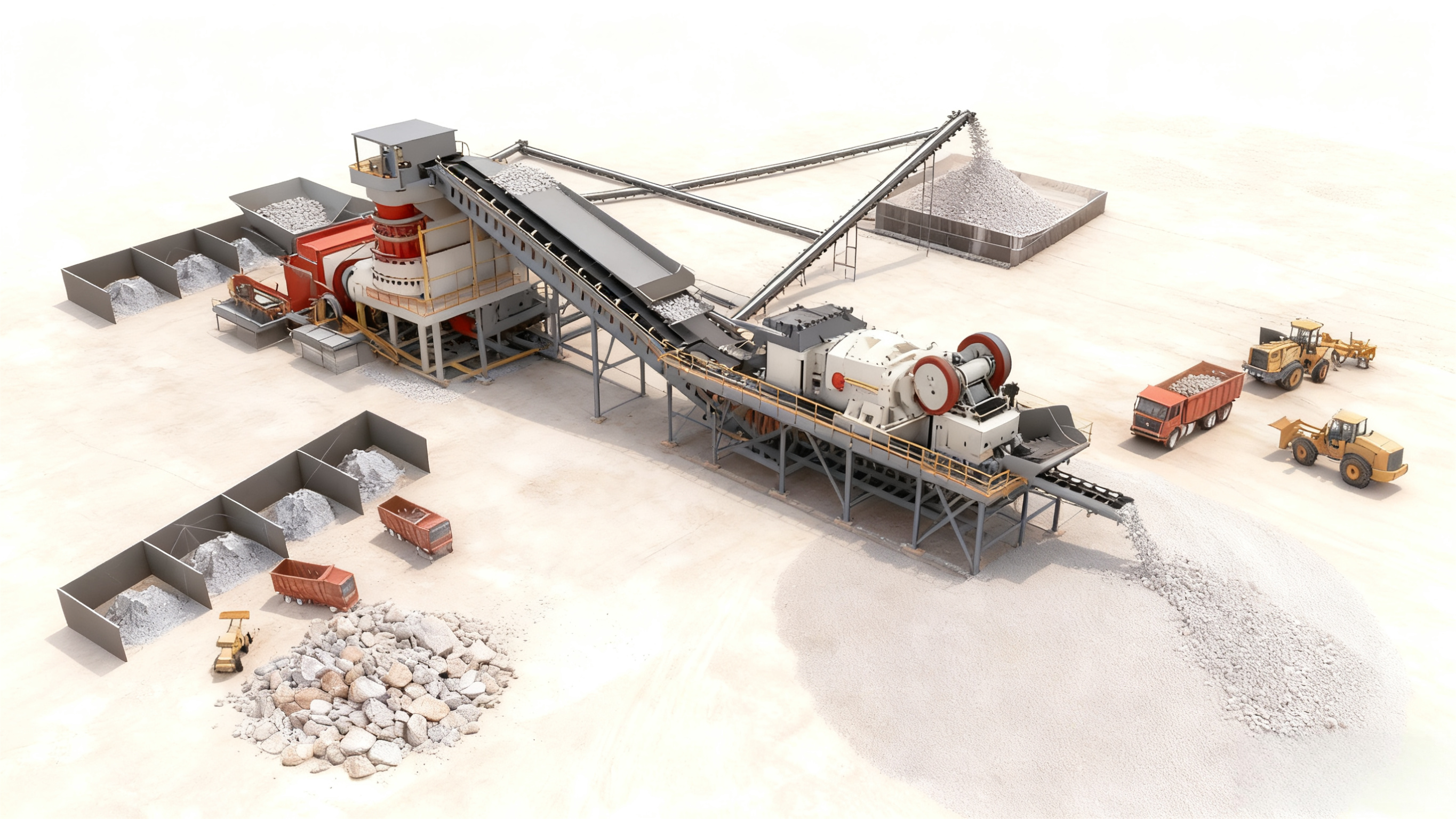 stone crushing production line