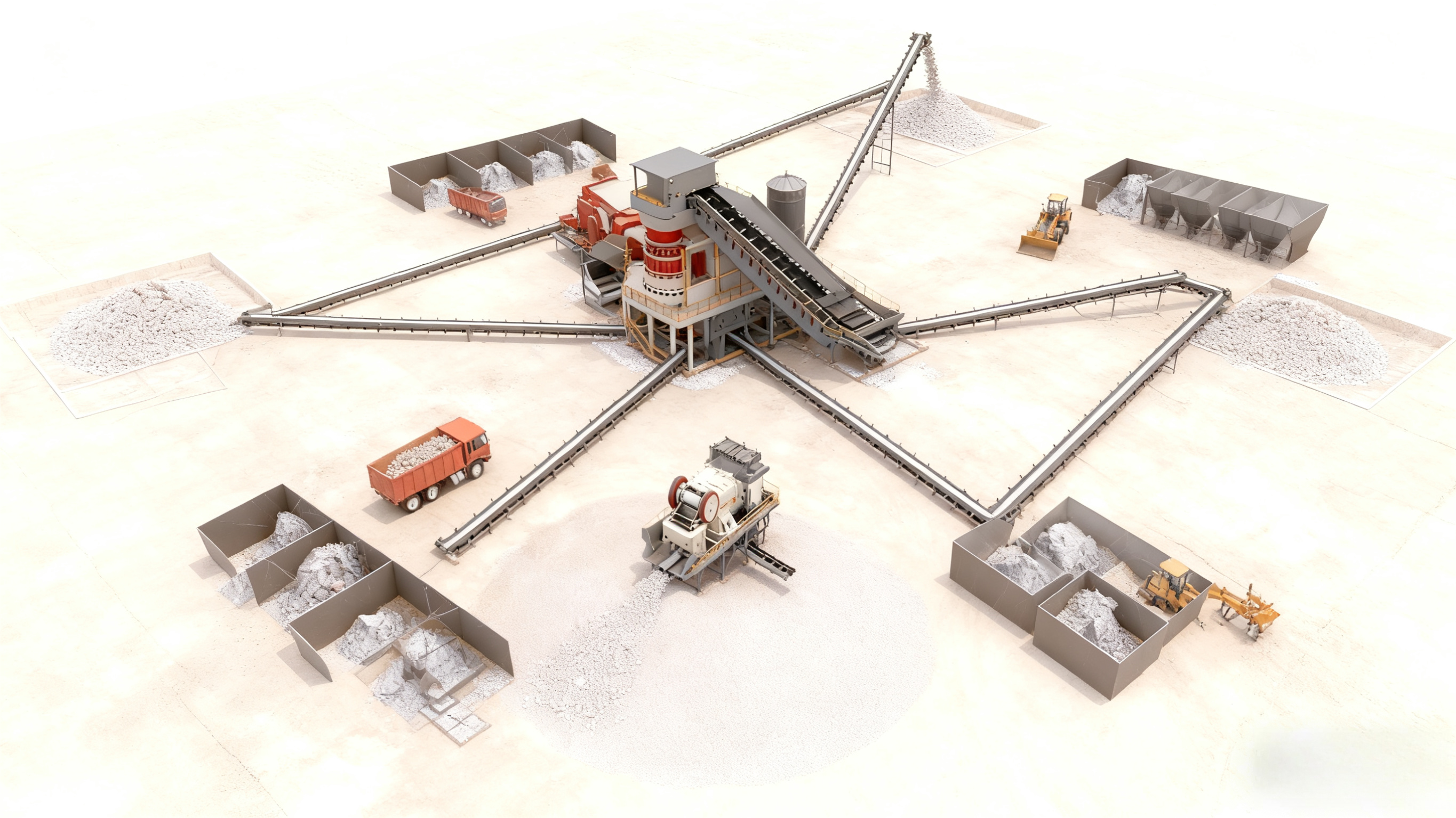 stone crushing finished product