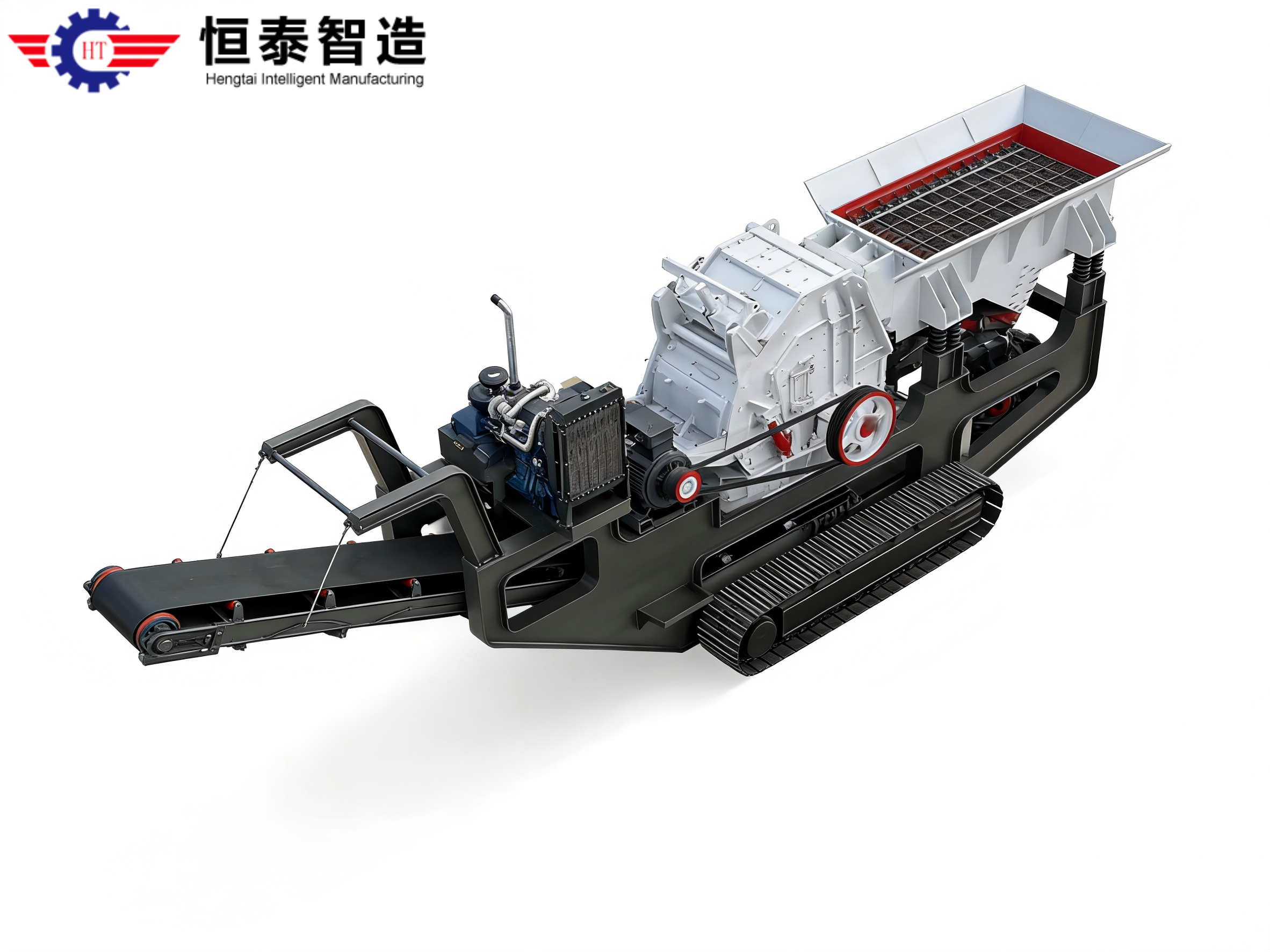 Heavy-duty Crawler Mobile Impact Crushing Station - Hengtai Crushing Equipment - Latin America, Southeast Asia, Middle East