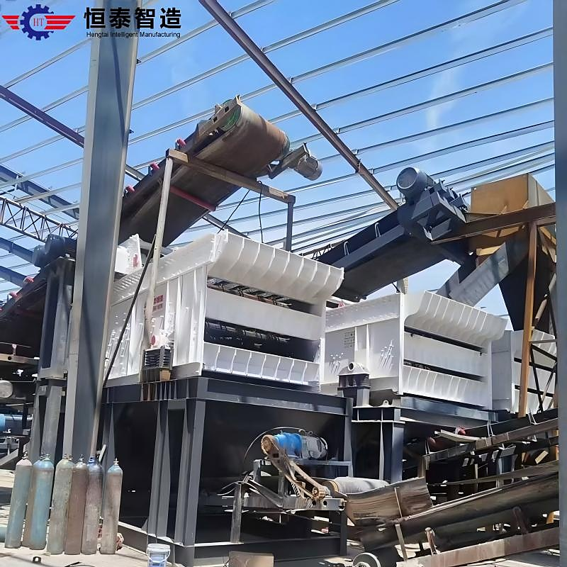 LF Series Thin Oil Lubrication Horizontal Vibrating Screen - Hengtai Crushing Equipment - Latin America, Southeast Asia, Middle East