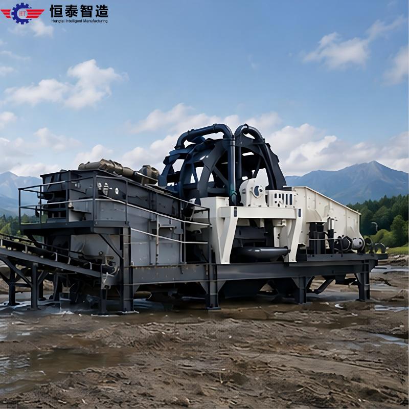 Integrated Sand Washing & Dewatering Machine - Hengtai Crushing Equipment - Latin America, Southeast Asia, Middle East