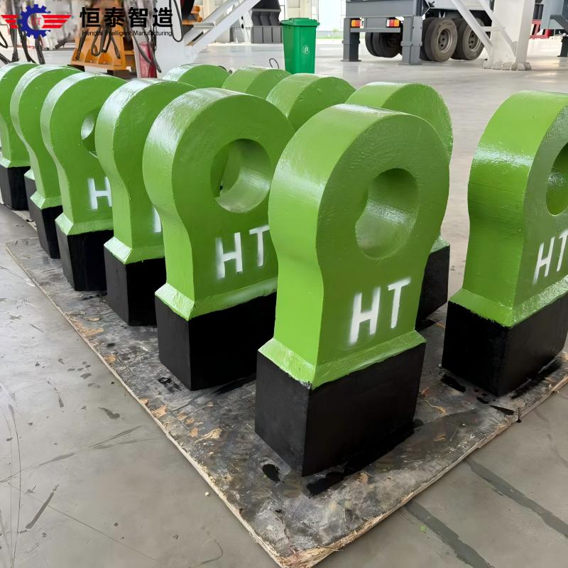 Heavy Duty Manganese Steel Crusher Hammer (ZGMn13 / ZGMn18Cr2) - Hengtai Crushing Equipment - Latin America, Southeast Asia, Middle East